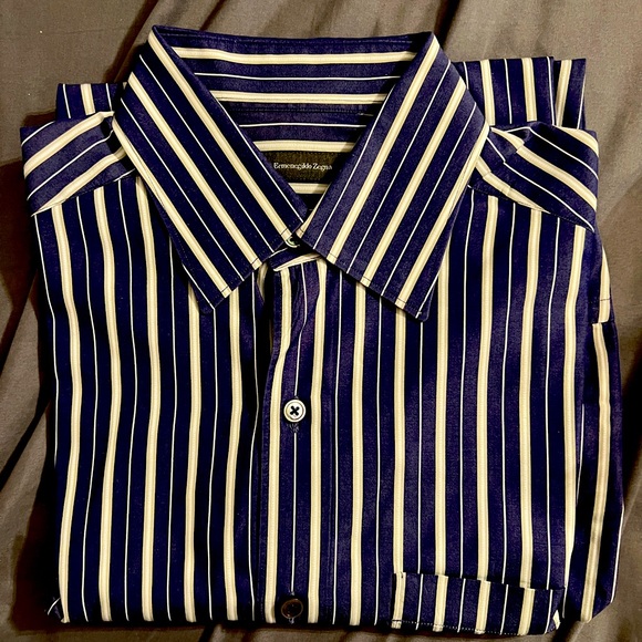 Zegna men’s shirt- New w.o. tag - Picture 1 of 13